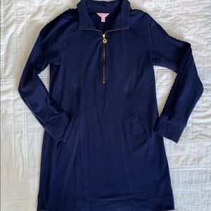 Lilly Pultizer 🏝 fitted mini w front zipper